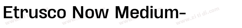 Etrusco Now Medium字体转换